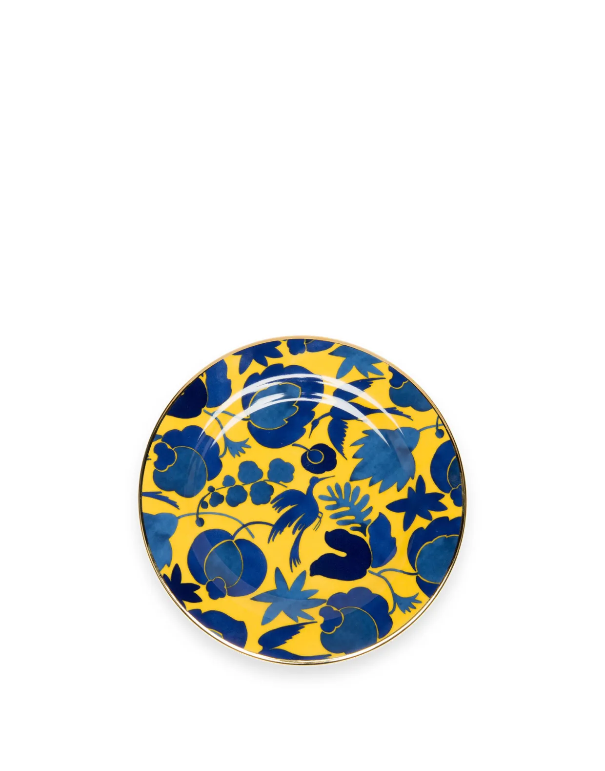 Dessert Plate Set of 6Wildbird Mix in Porcelain