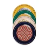 Dessert Plates Set Of 4Cortile Mix in Porcelain