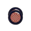 Dessert Plates Set Of 2Cortile Blue in Porcelain