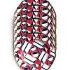 Dessert Plates Set of 6Geometrico in Ceramica