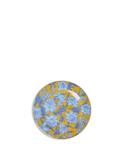 Dessert Plates Set Of 2Lilium Zafferano in Porcelain