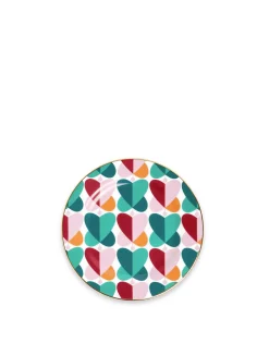 Dessert Plates Set Of 6Slinky Mix in Porcelain