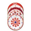 Dessert Plates Set Of 6Transylvania Mix in Porcelain