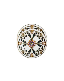 Dessert Plates Set Of 2Tyrrhenia Tulyps in Porcelain