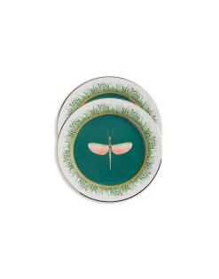Dinner Plates Set Of 2Libellula in Porcelain