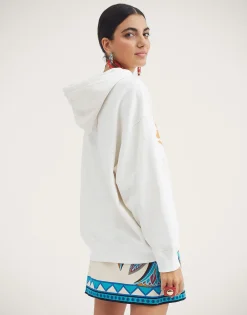 Discman HoodieOff White in Jersey