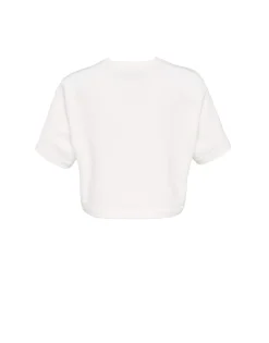 Discman TeeOff White in Embroidered Jersey