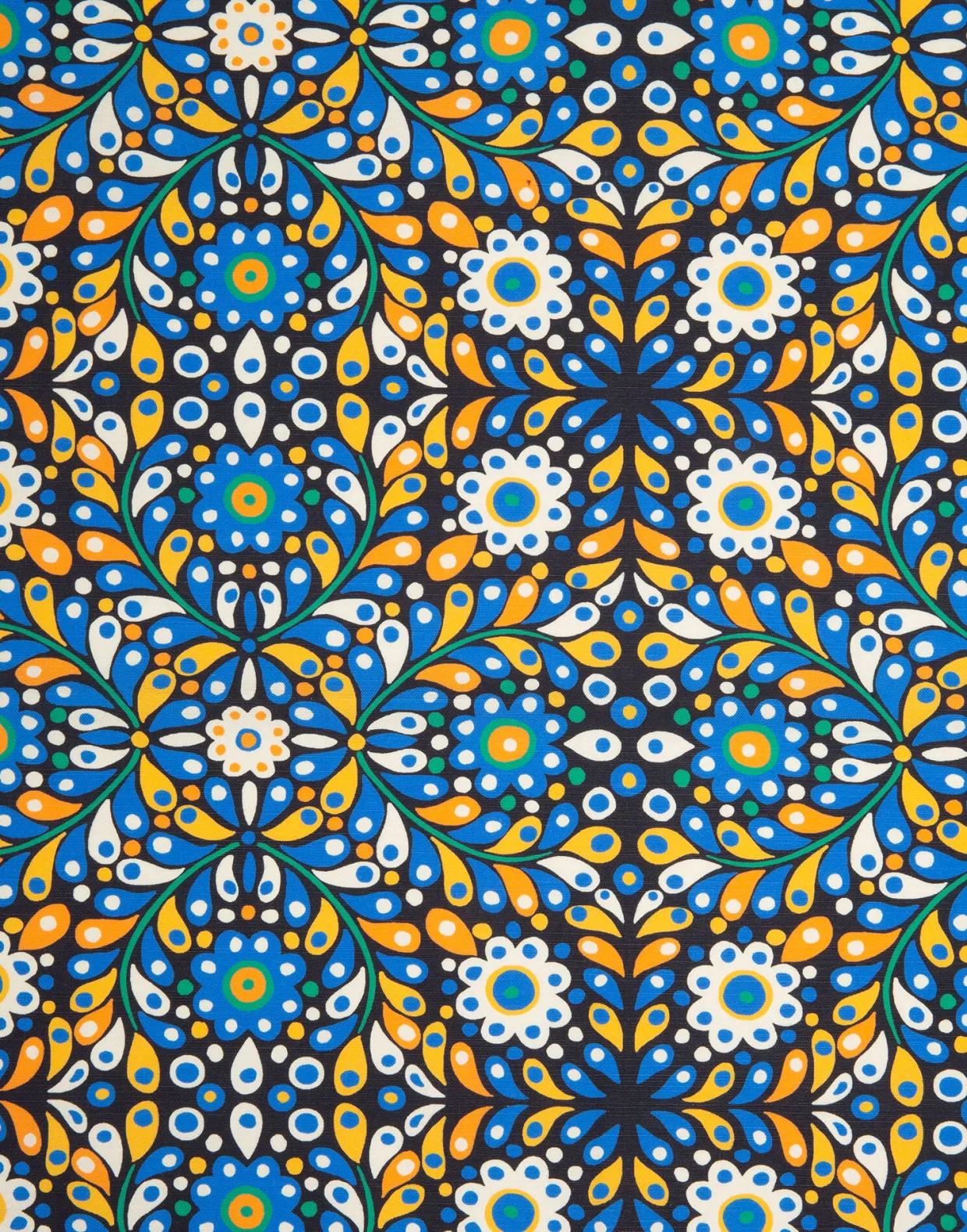 Dishtowel (50x70)Confetti Blu in Cotton