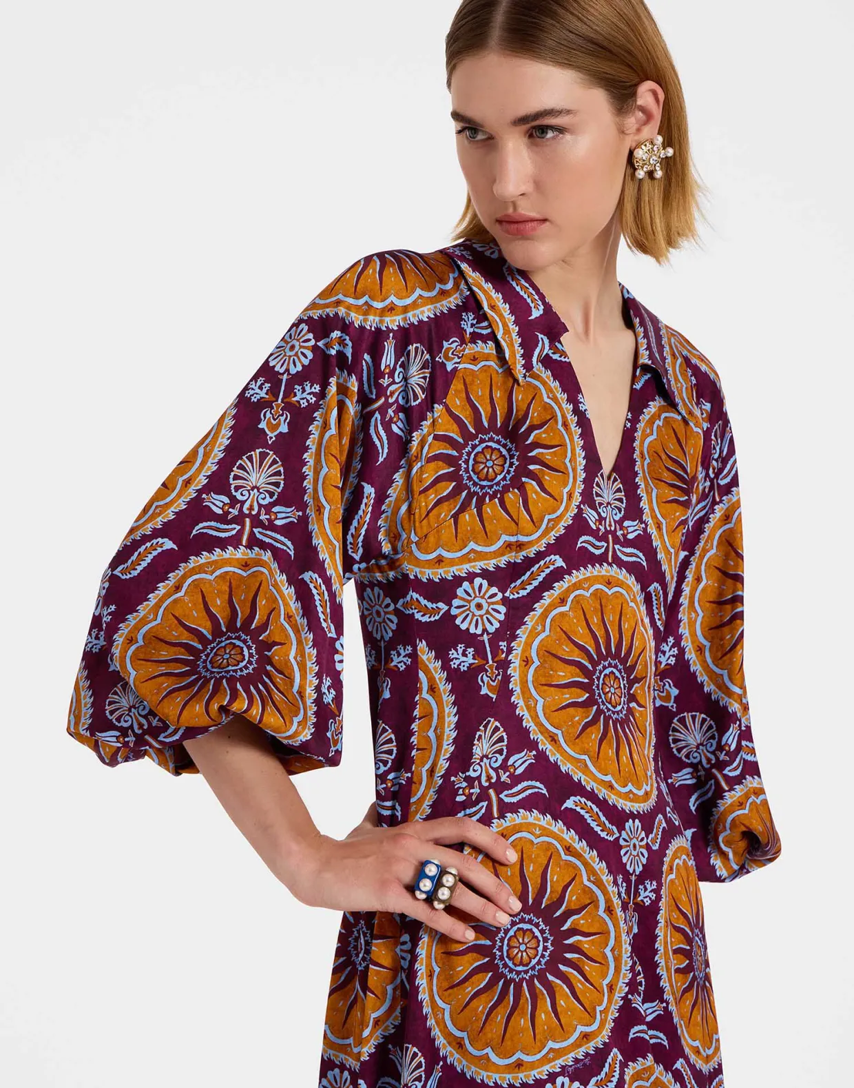 Diva DressSovereign Purple in Stretch Satin