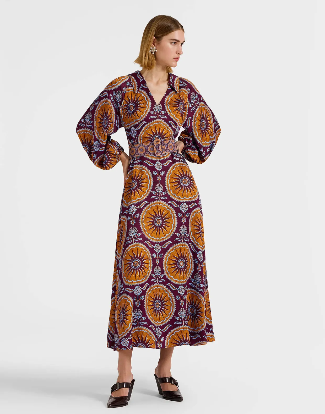 Diva DressSovereign Purple in Stretch Satin