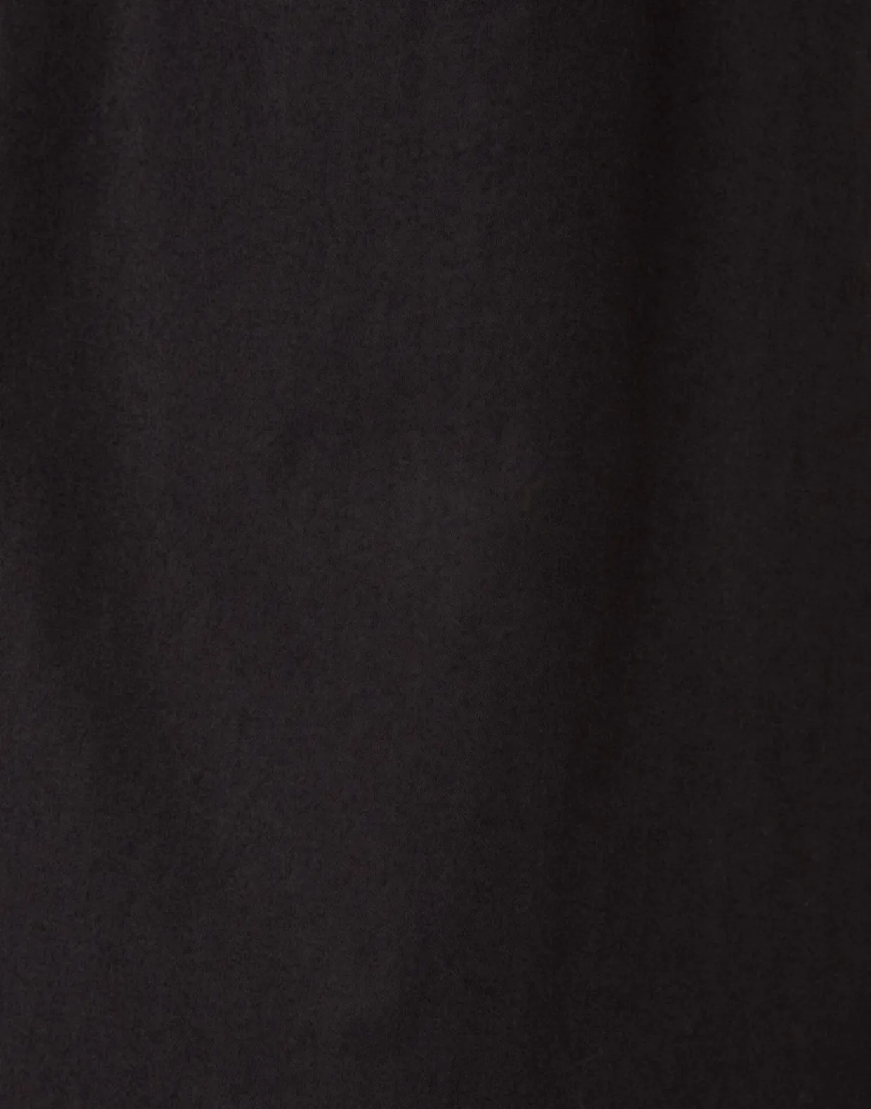 Drawstring PantsSolid Black in Crisp Poplin
