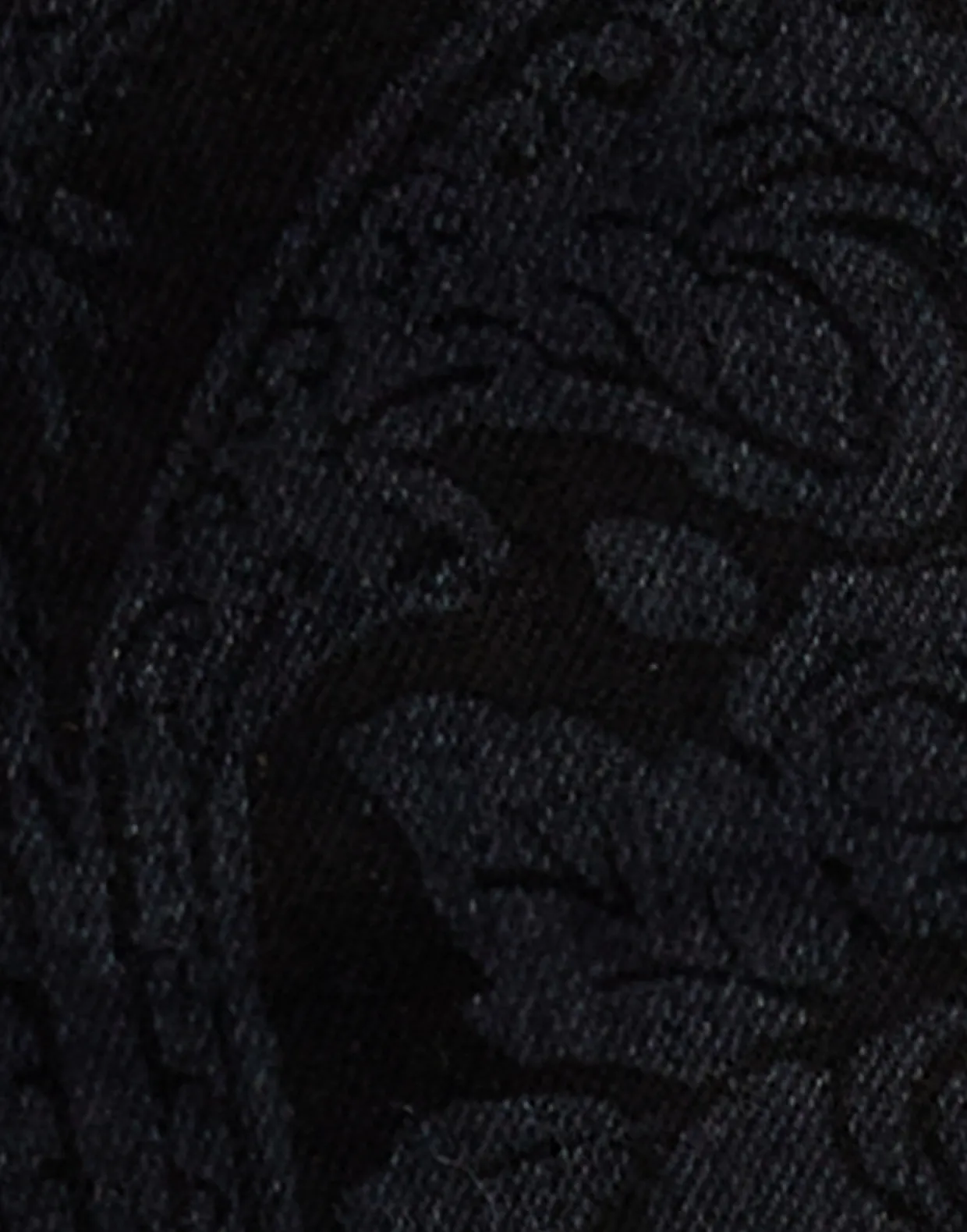 Flare JeansCorte Black in Denim