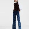 Flare JeansPartenope Navy in Denim