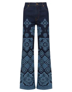 Flare JeansPartenope Navy in Denim