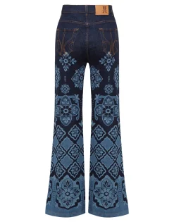 Flare JeansPartenope Navy in Denim