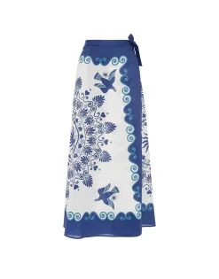 Flipper SkirtOlympus Plac&eacute;e Cream in Cotton Voile