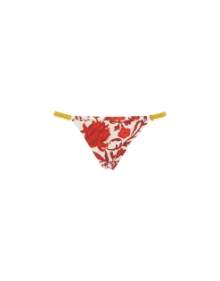 Fonda BottomDragonflower Mini Red in Lycra
