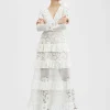 Footloose Lacey DressWhite in Cotton Lace