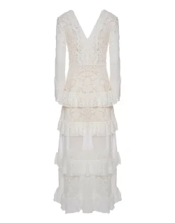 Footloose Lacey DressWhite in Cotton Lace