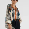 Foulard ShirtFlorence Plac&eacute;e in Silk Twill
