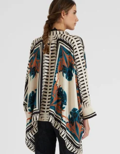 Foulard ShirtFlorence Plac&eacute;e in Silk Twill