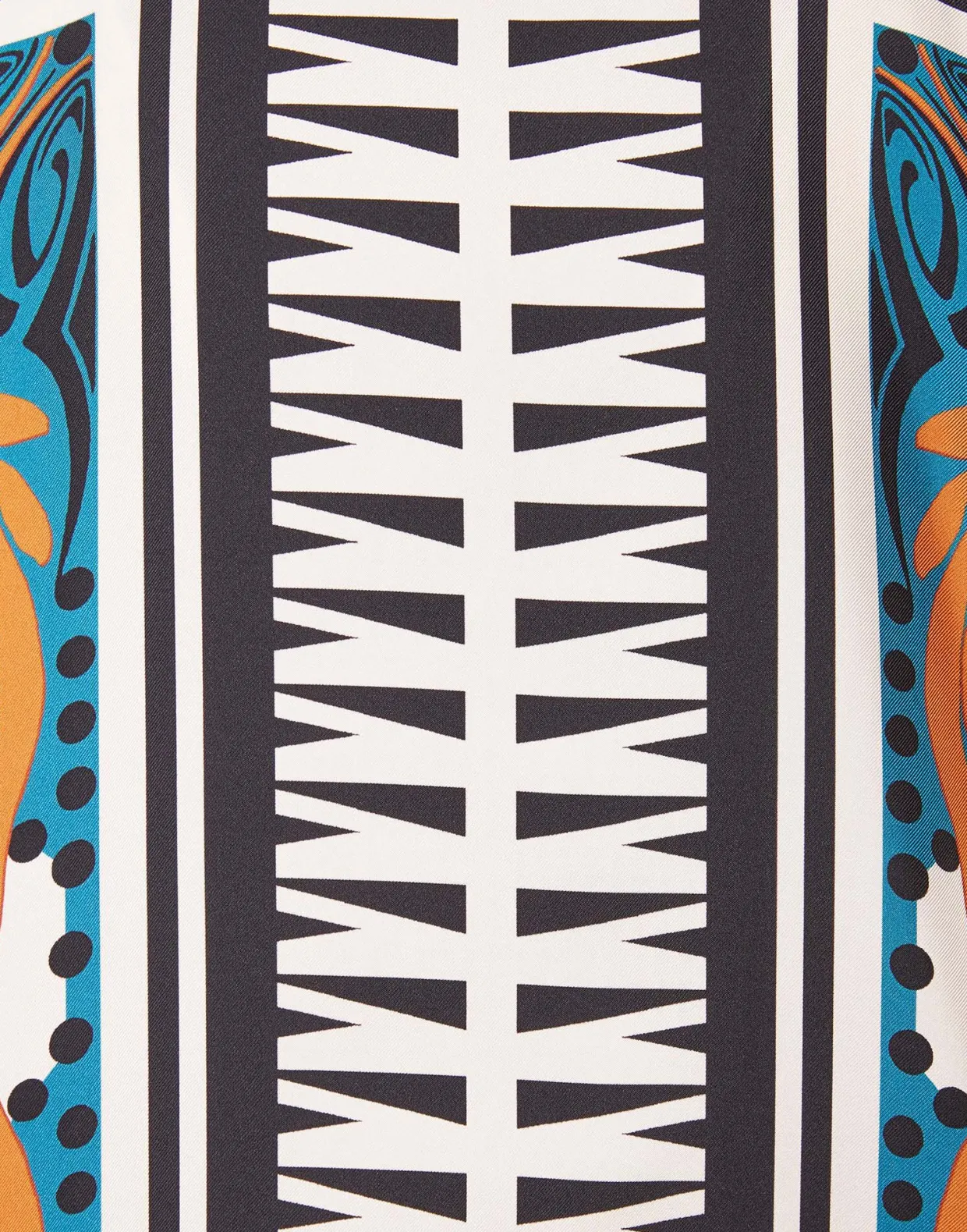 Foulard ShirtFlorence Placée in Silk Twill