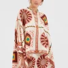 Foulard ShirtMacro Tiles Plac&eacute;e in Twill Silk