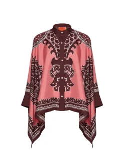 Foulard ShirtOltrarno Plac&eacute;e Pink in Silk Twill