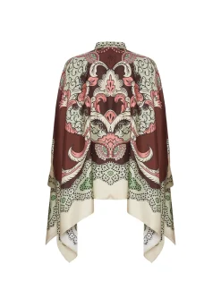 Foulard ShirtPortal Placée Brown in Silk Twill