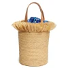 Fringe SecchielloSolid Light Beige in Raffia Spagna