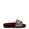 Furry SlidesFauve in Twill
