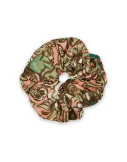 Giga ScrunchieAnemone Pink in Twill Silk