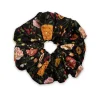 Giga ScrunchieBotticelli Black in Light Faille