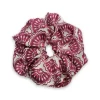 Giga ScrunchieFans Purple in Silk Twill