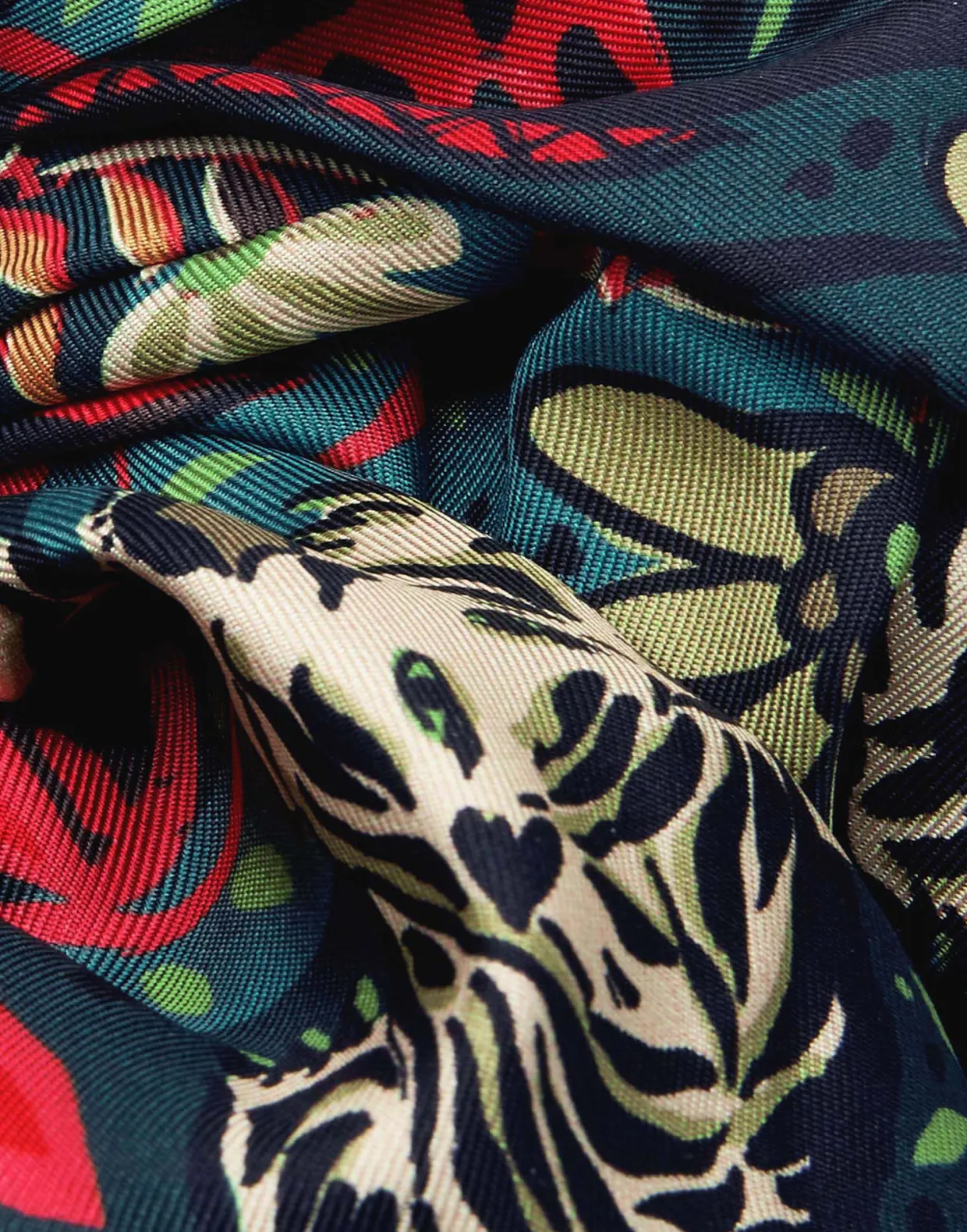 Giga ScrunchieGiungla in Silk Twill