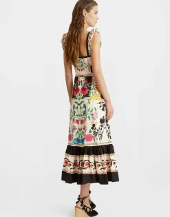 Gingerbread DressPlaza Plac&eacute;e Ivory in Flat Cotton Stretch
