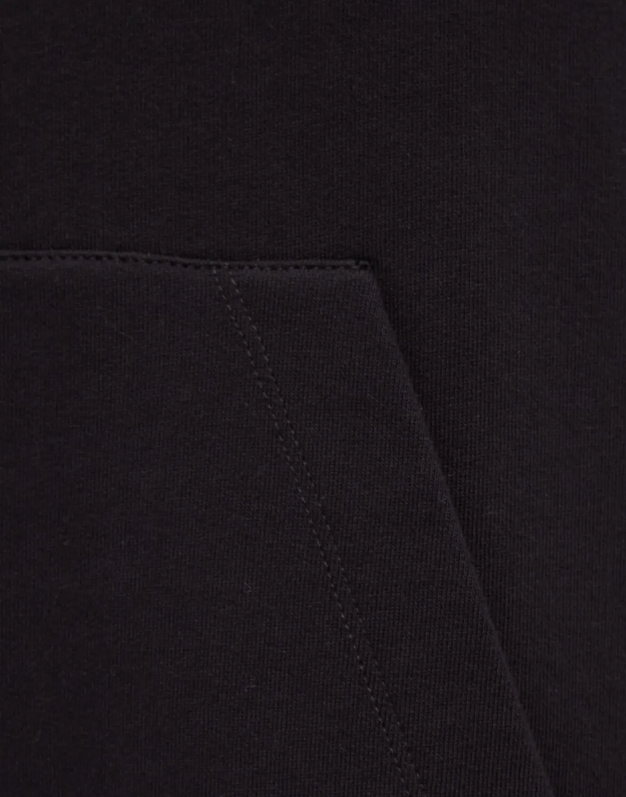 Girlfriend HoodieSolid Black in Jersey