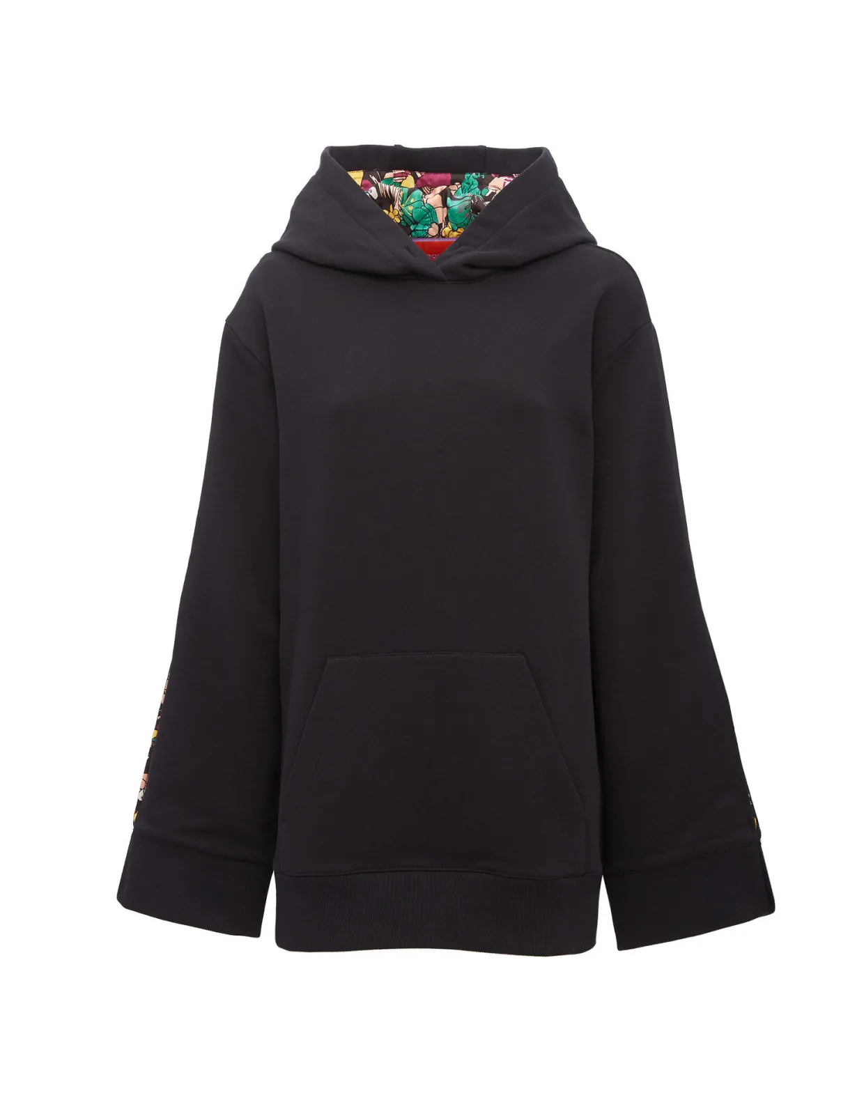 Girlfriend HoodieSolid Black in Jersey