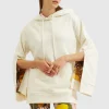 Girlfriend HoodieSolid Ivory in Jersey