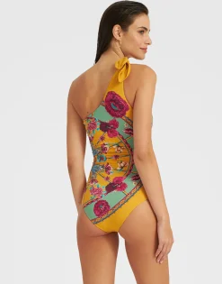 Goddess SuitZodiac Plac&eacute;e Marigold in Supreme Lycra
