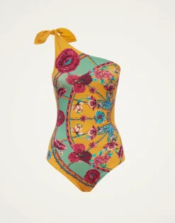 Goddess SuitZodiac Plac&eacute;e Marigold in Supreme Lycra