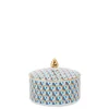Goodie JarCubi Blu in Porcelain