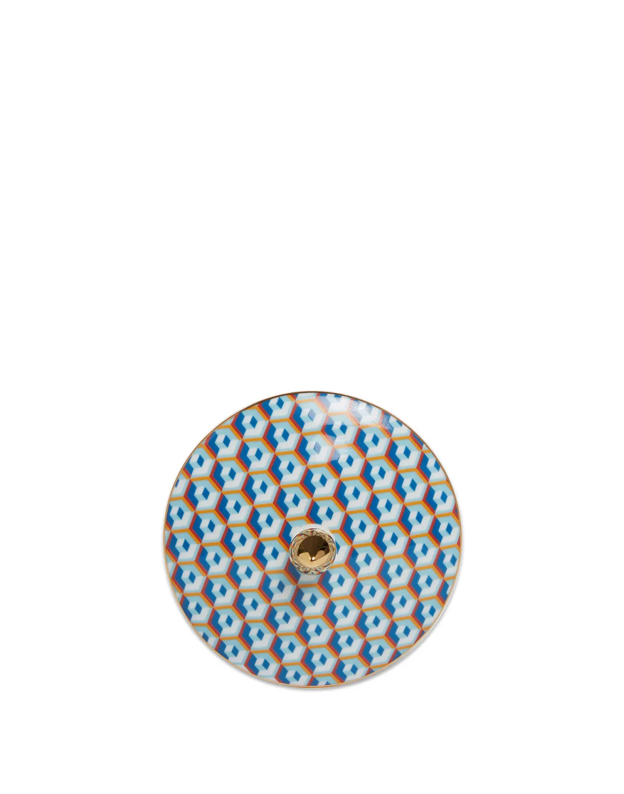 Goodie JarCubi Blu in Porcelain