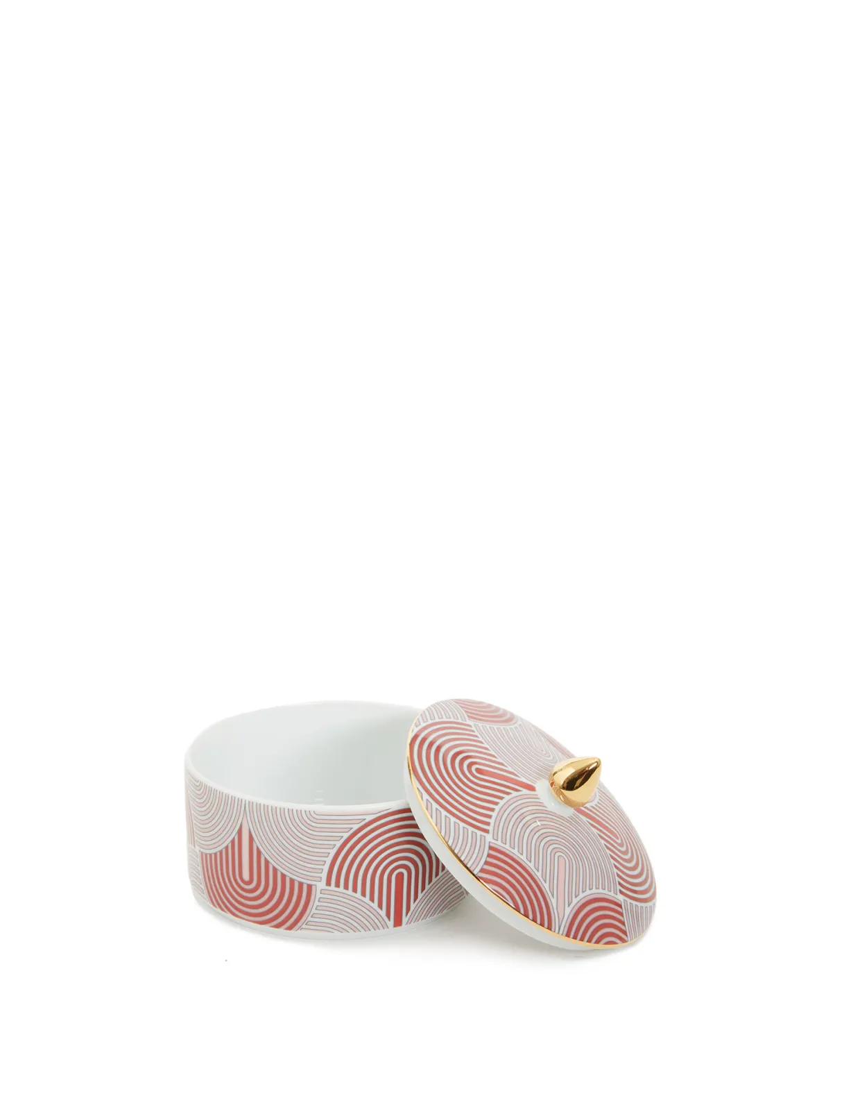 Goodie JarSlinky Rosso in Porcelain