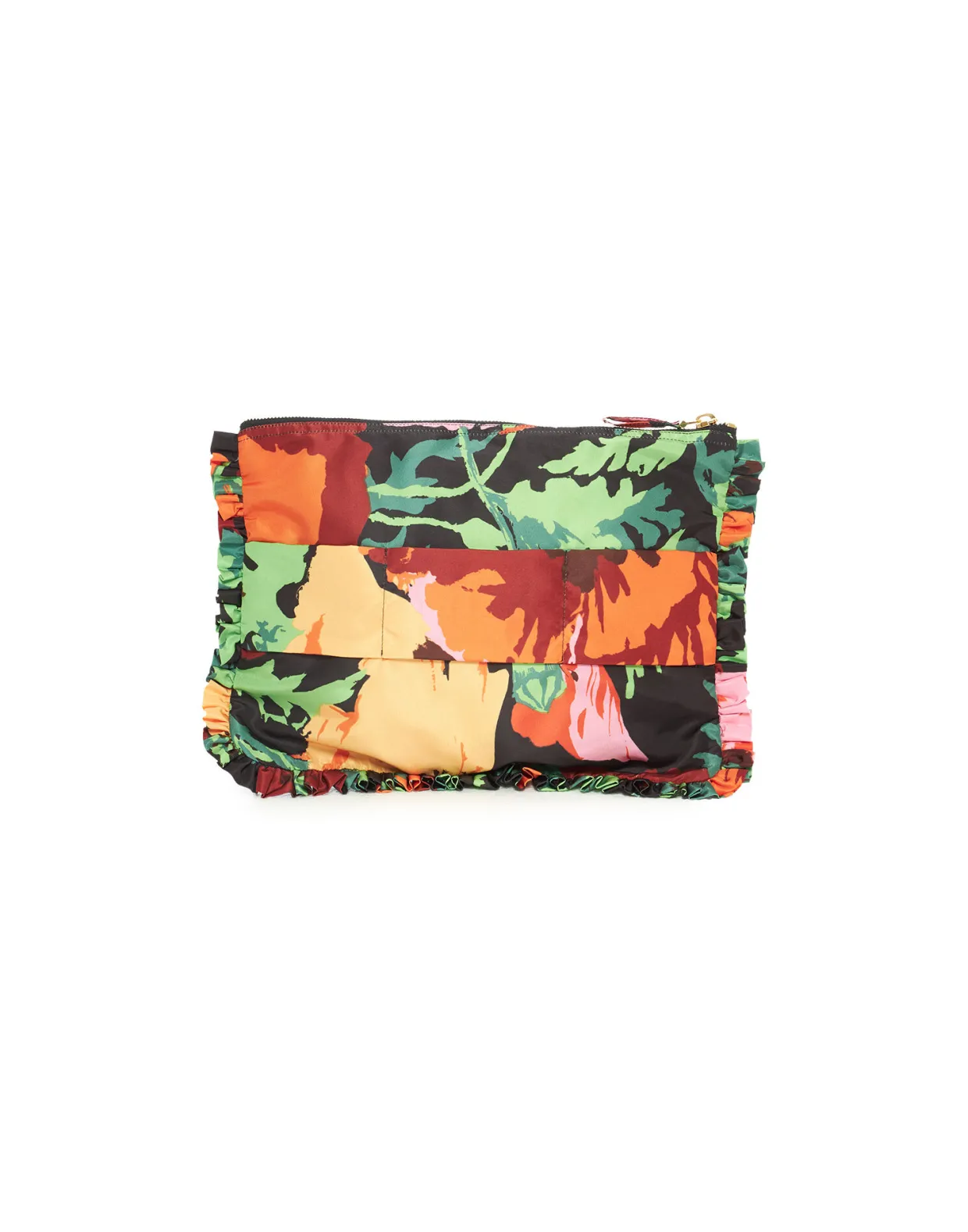 Hand PochetteWonderland Black in Light Faille
