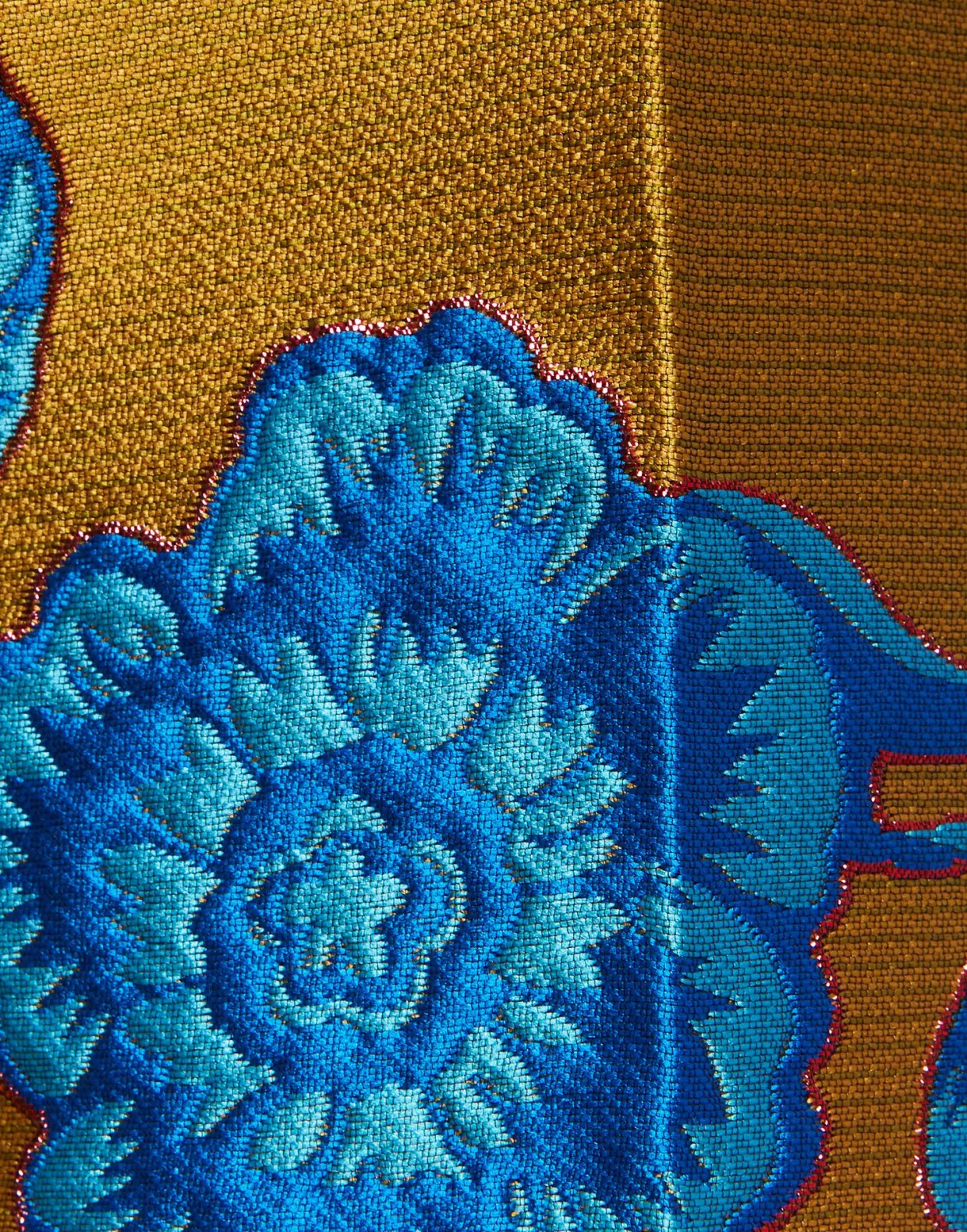 Hendrix PantsHottie Turquoise in Jacquard