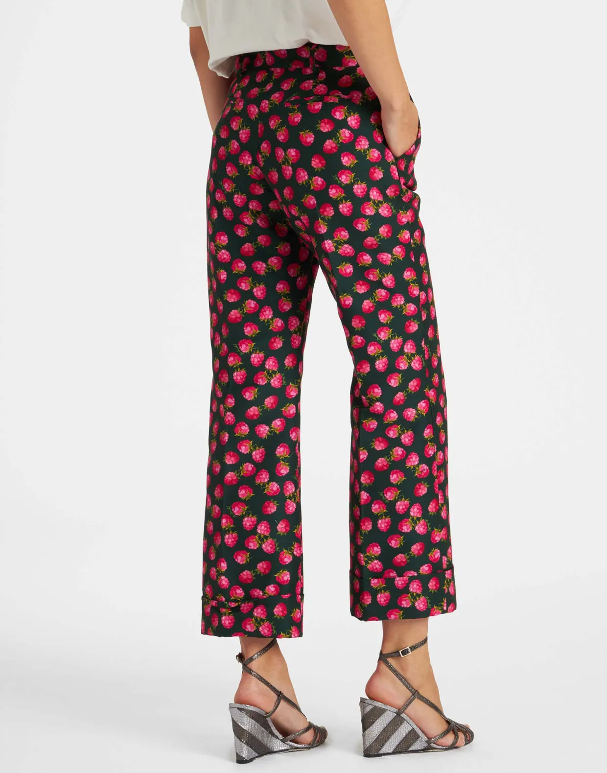 Hendrix PantsLampone Mini Emerald in Cady Wool