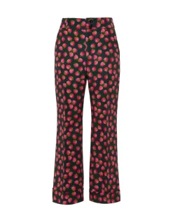 Hendrix PantsLampone Mini Emerald in Cady Wool