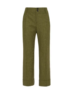 Hendrix PantsSolid Camouflage in Shot Cotton
