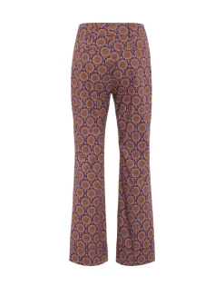 Hendrix PantsSovereign Mini Purple in Heavy Cotton Stretch
